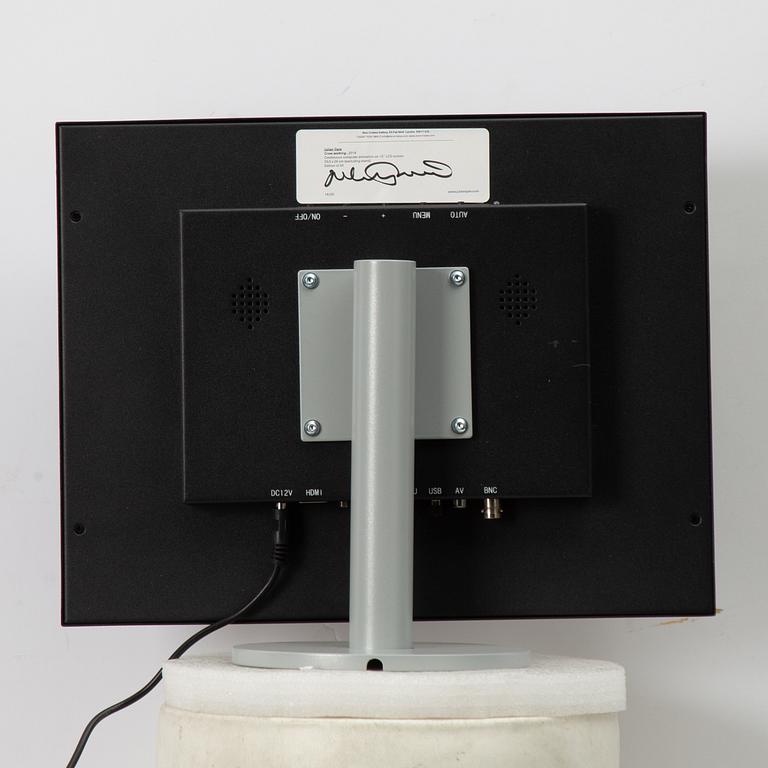 Julian Opie, "Crow walking", 2018.