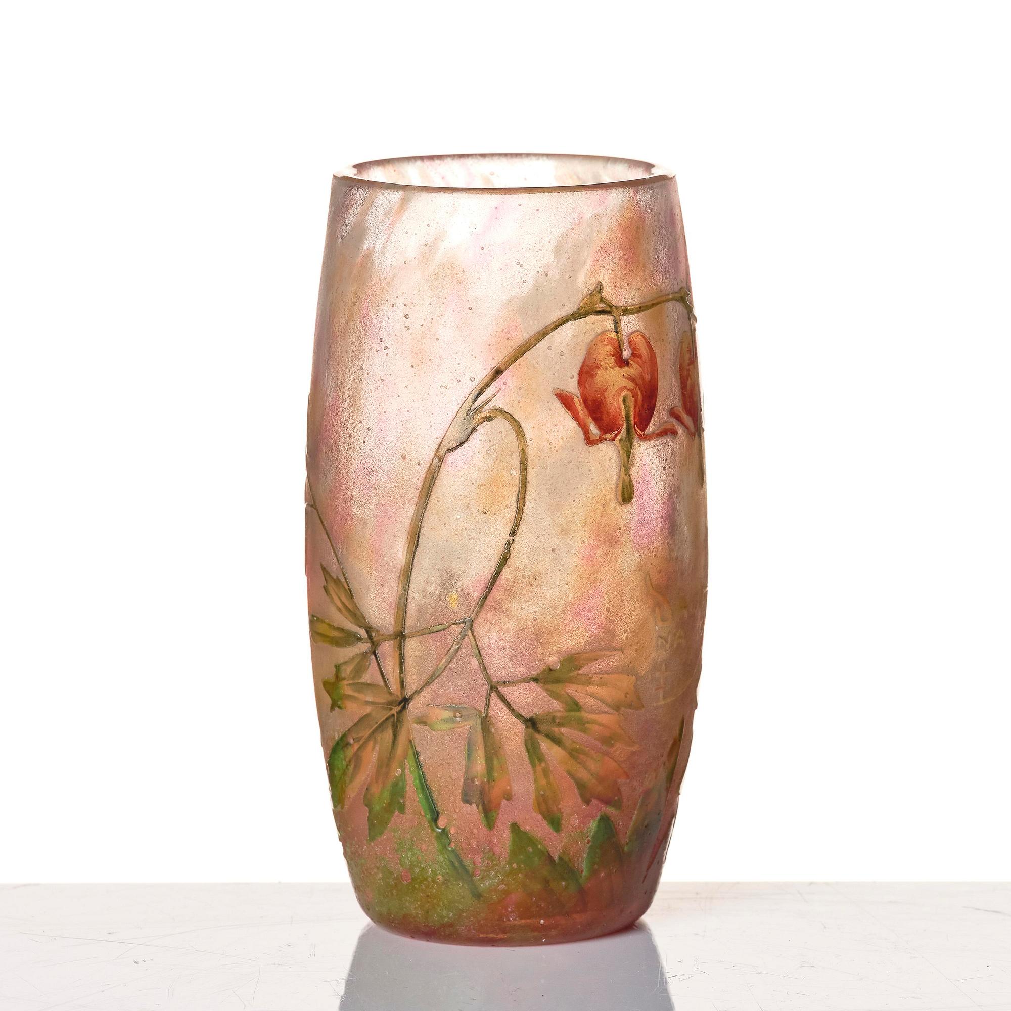 Daum Frères, an Art Nouveau cameo glass vase, Nancy, France, ca 1900.