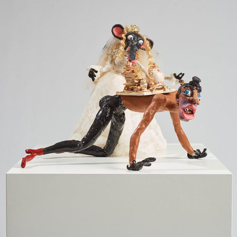 Nathalie Djurberg & Hans Berg, 'The Brain Has Corridors - Rat Bride'.