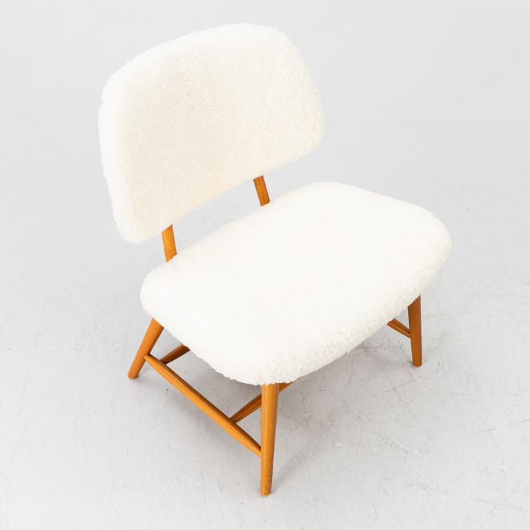 Alf Svensson, Armchairs, a pair, “TeVe”, Bra Bohag, Studio Ljungs Industrier AB, Malmö, 1950s.