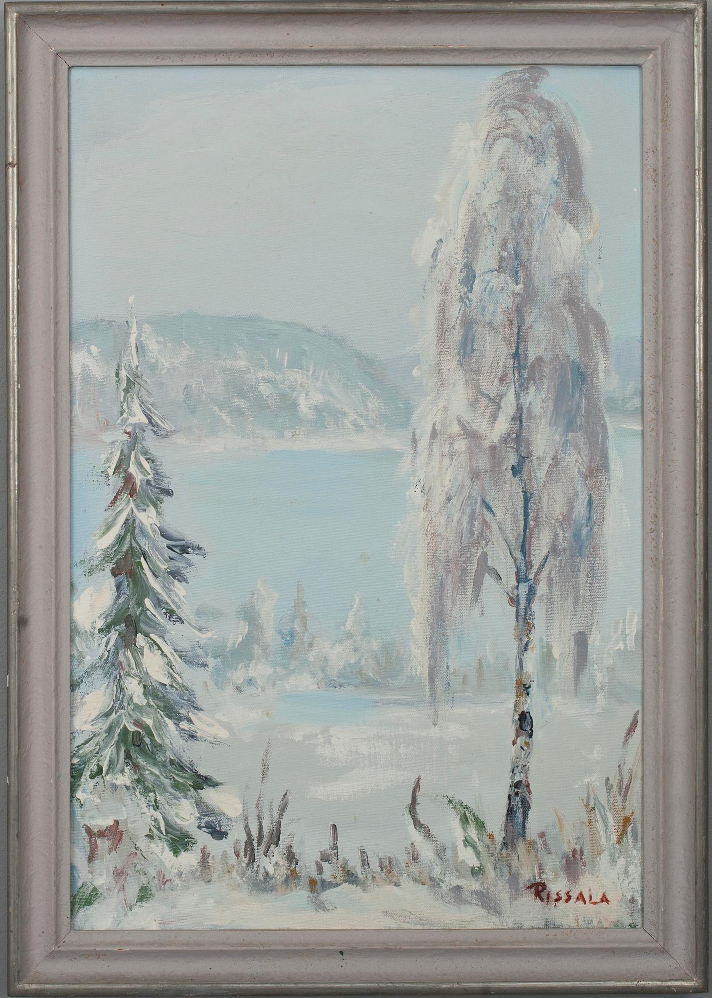 KAAPO RISSALA (FINLAND), olja på duk, sign.
