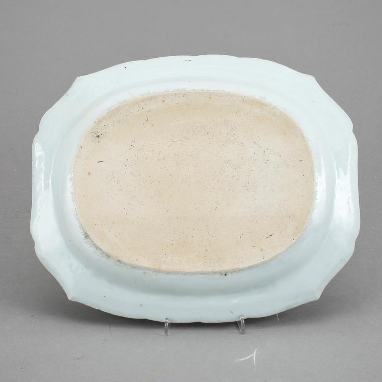 STEKFAT, porslin, Kina, 1700-/1800-tal.