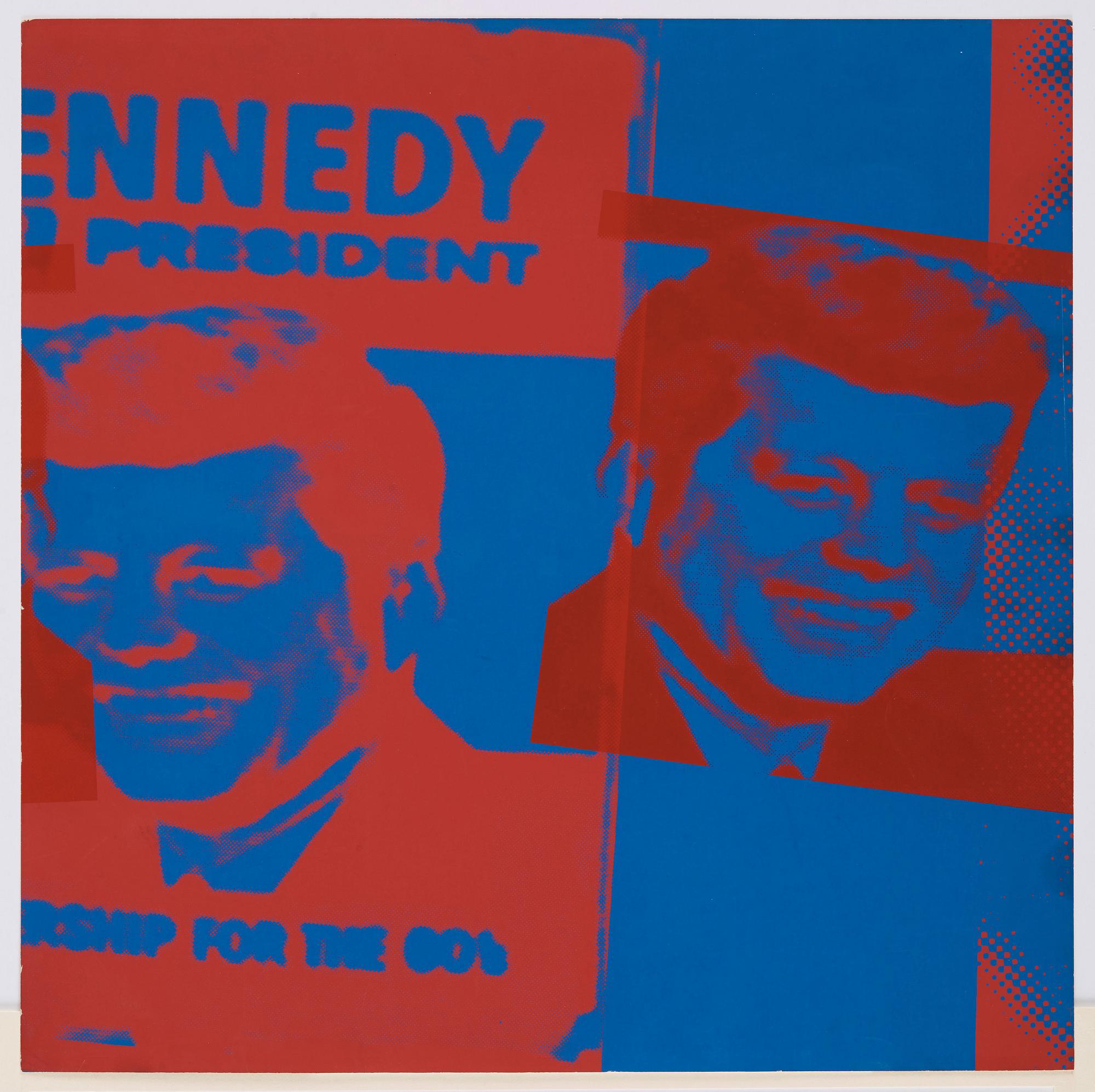 Andy Warhol, Plate XI, John F. Kennedy, from: "Flash - November 22, 1963".