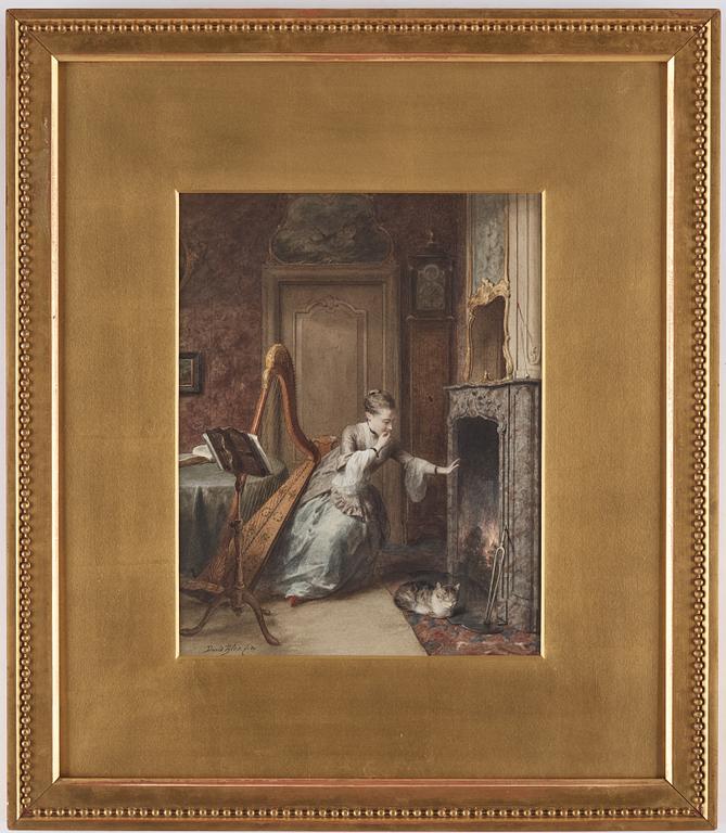 David Bles, Vid öppna spisen.