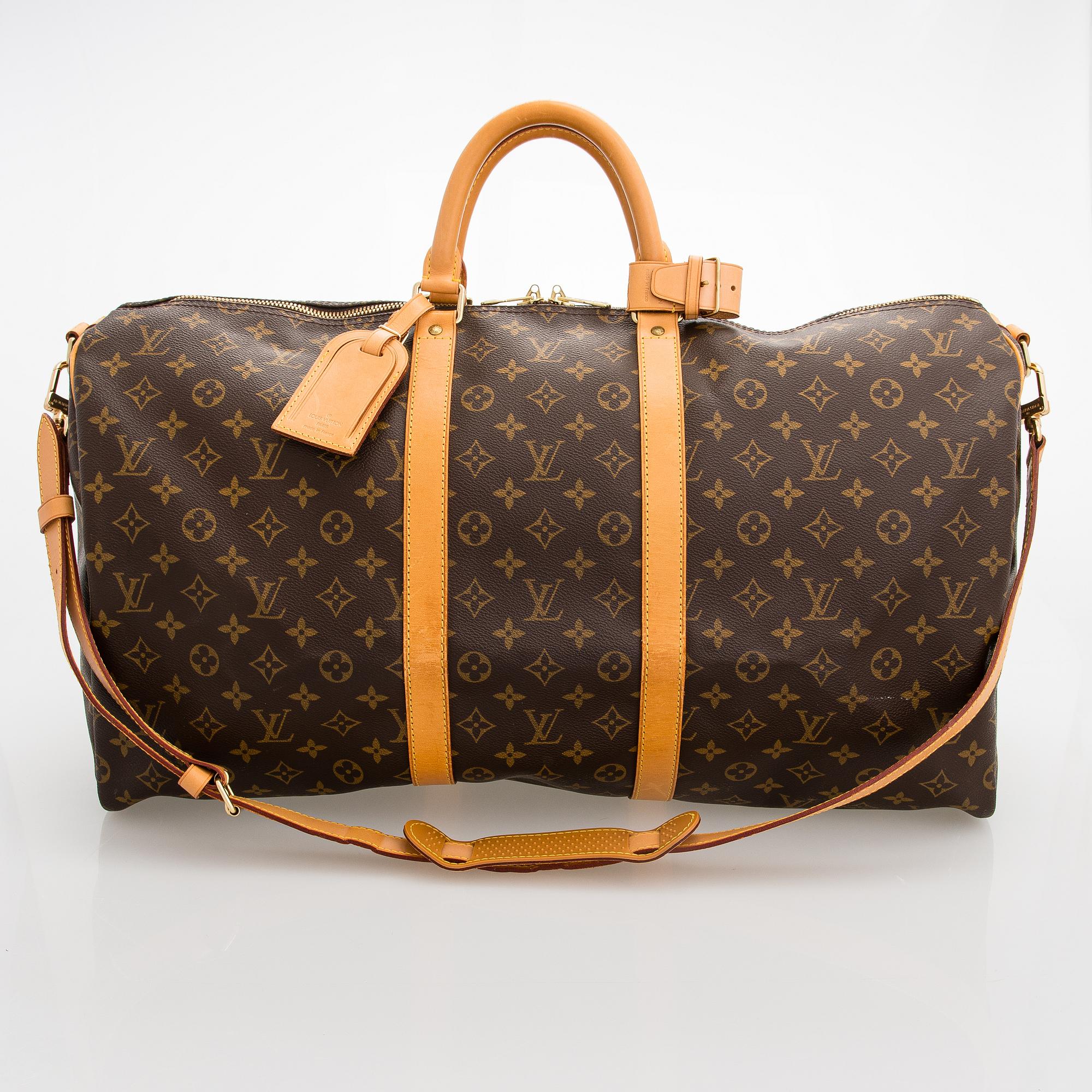 Louis Vuitton, 'Keepall 55 bandoulière', weekend bag.