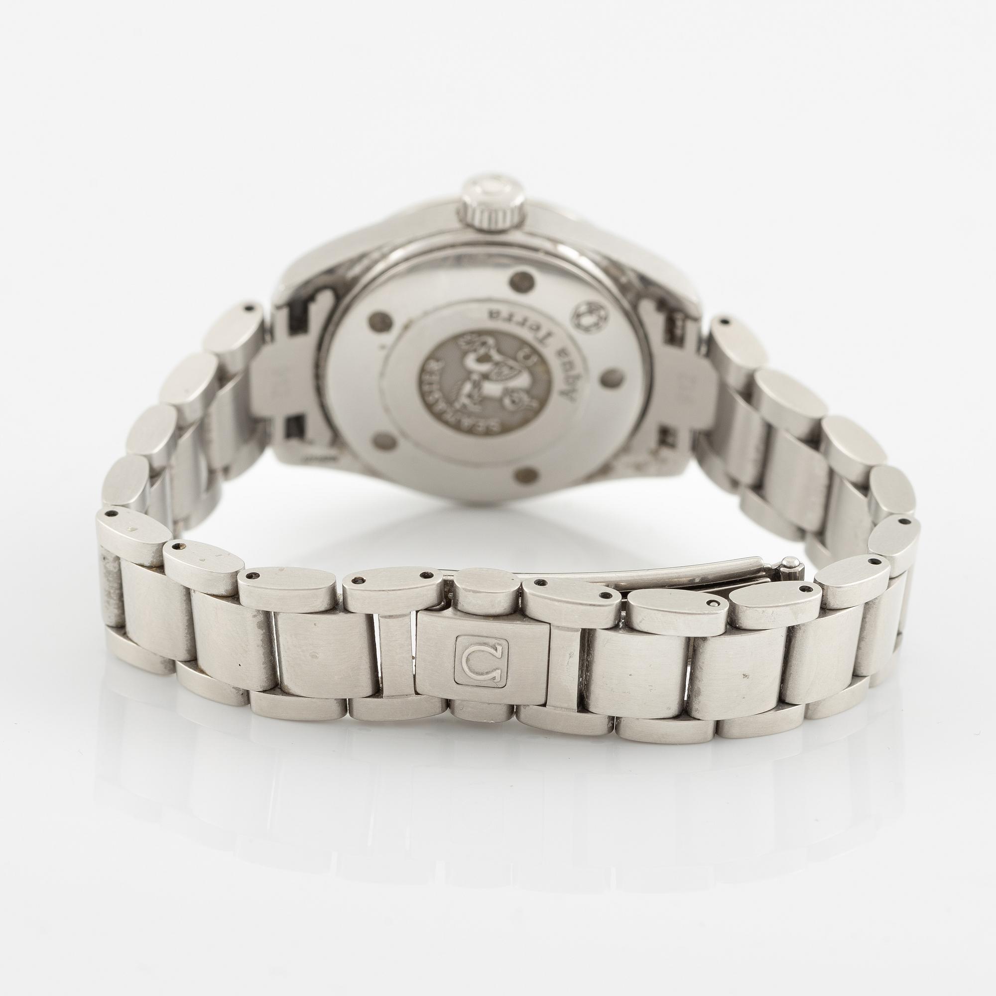 Omega, Seamaster, Aqua Terra, wristwatch, 29.2 mm.