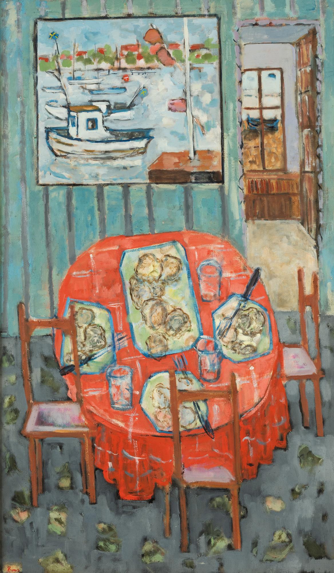 Dick Romyn, "The Red Table".