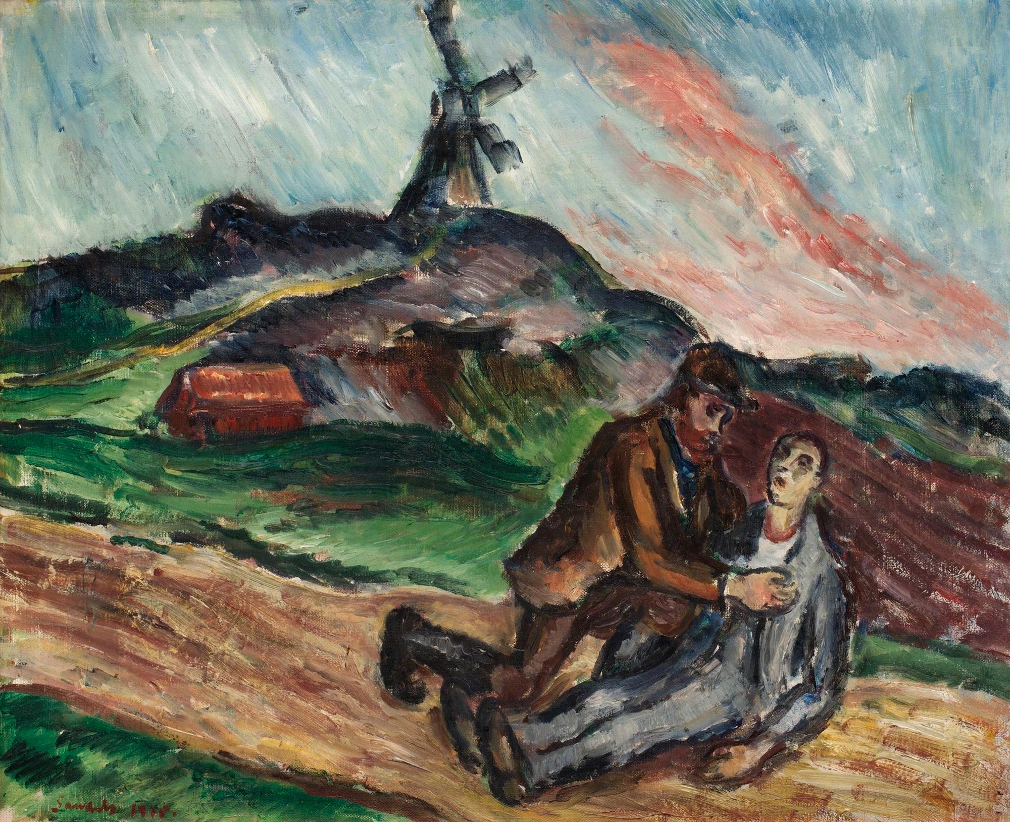 Gösta Sandels, "Den barmhärtige samariten".