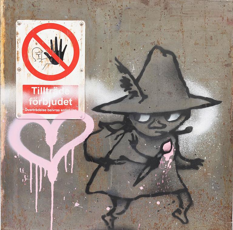 Iron, "No trespass".