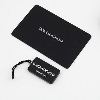 Dolce & Gabbana, large strass earrings.