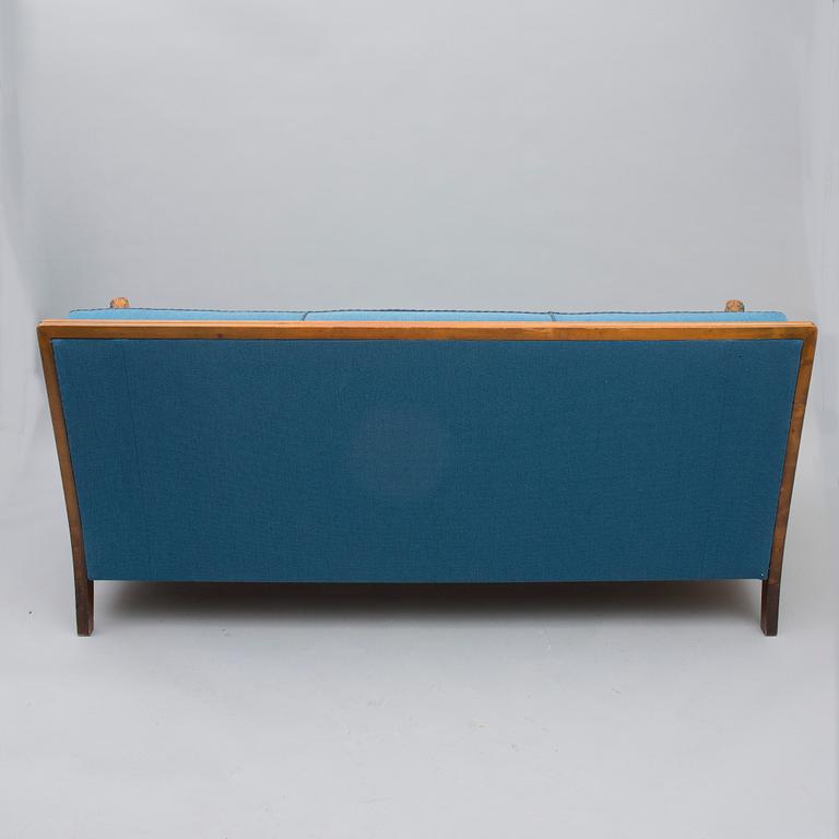 SOFFA, Chippendale-stil, 1900-talets mitt.