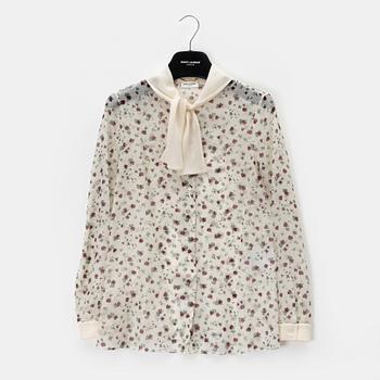 Yves Saint Laurent, blus, storlek 36.