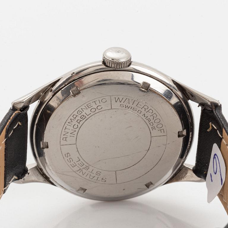 Lemania, armbandsur, 36 mm.