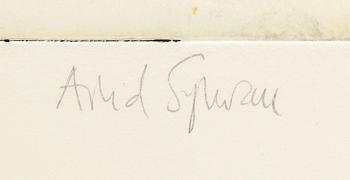 Astrid Sylwan, etsning signerad, numrerad IV samt daterad e.a.