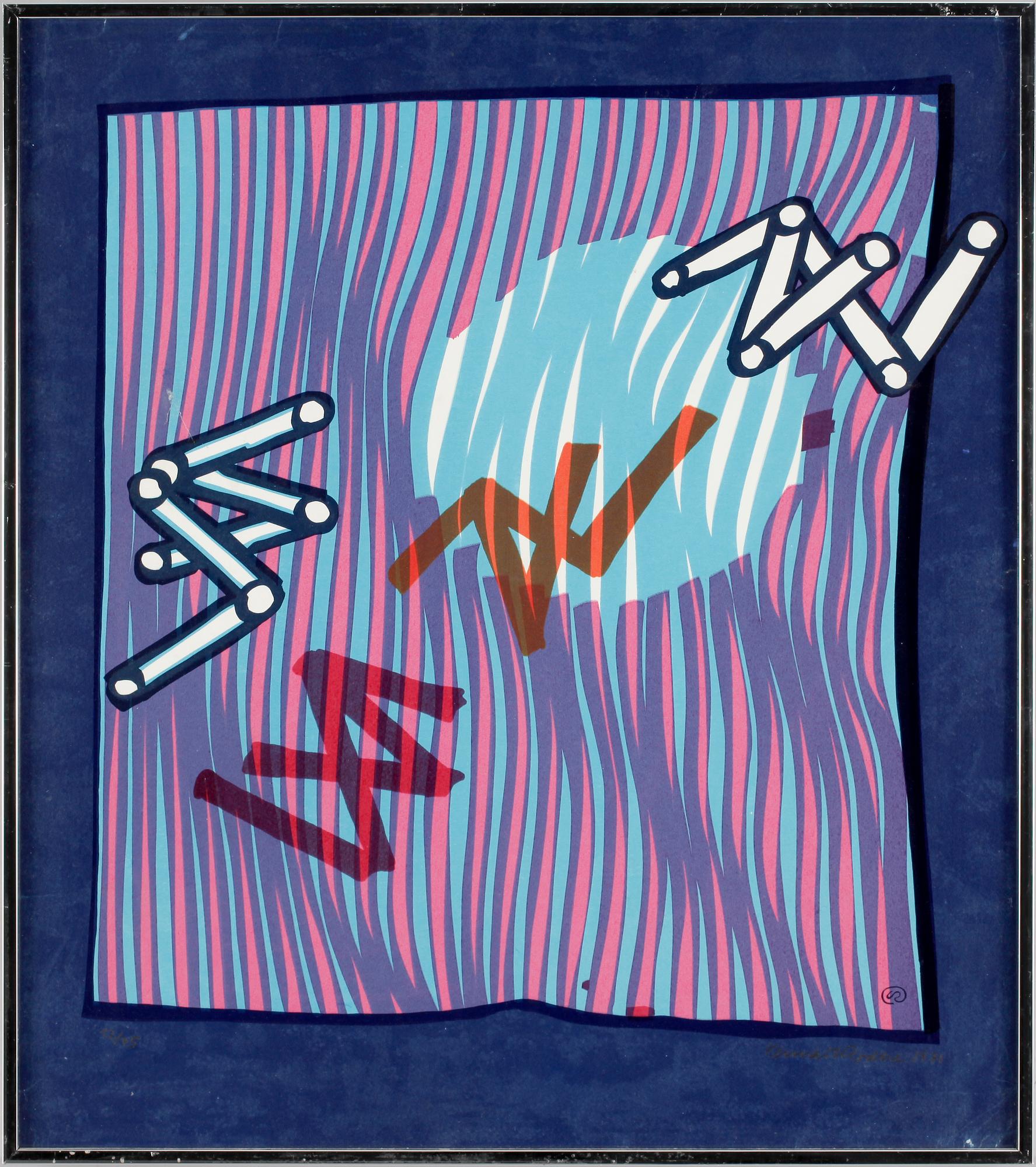 LENNART RODHE, färglitografi, sign o dat 1971, numr 12/75.