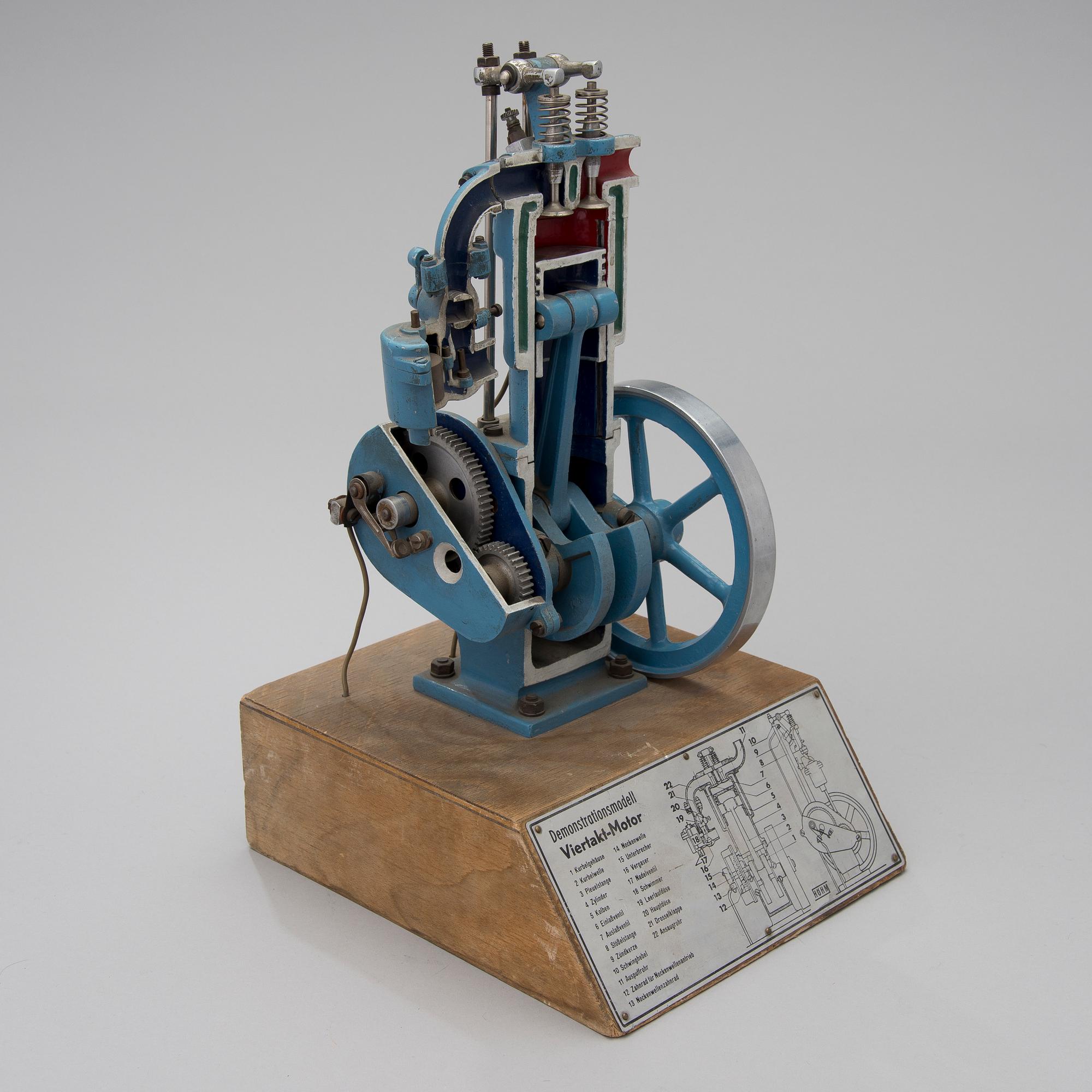 UNDERVISNINGSMODELL, Werner Degener Lehrmittel GmbH, Hannover, Tyskland 1950/60-tal.