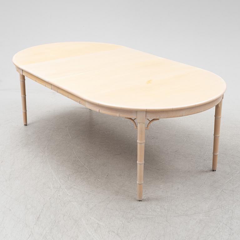 A 7 piece dining group, Miranda of Sweden, 1980's.