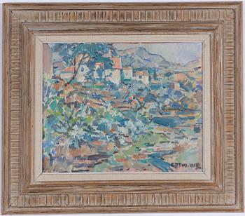 Edvin Ollers, Southern landscape.