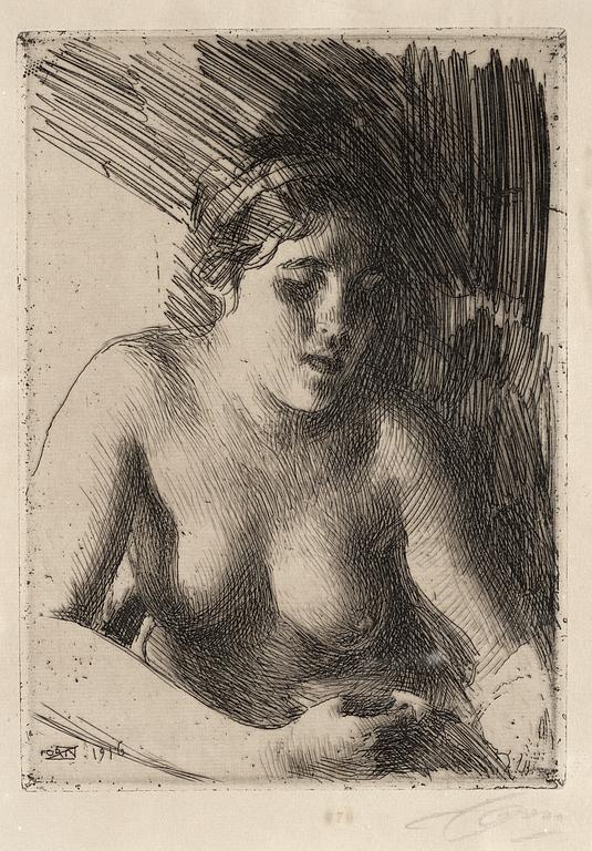 Anders Zorn, "Bust".