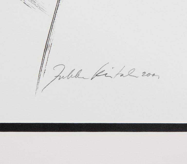 JUKKA RINTALA, serigrafi, signerad, daterad 2001 och numrerad 8/75.