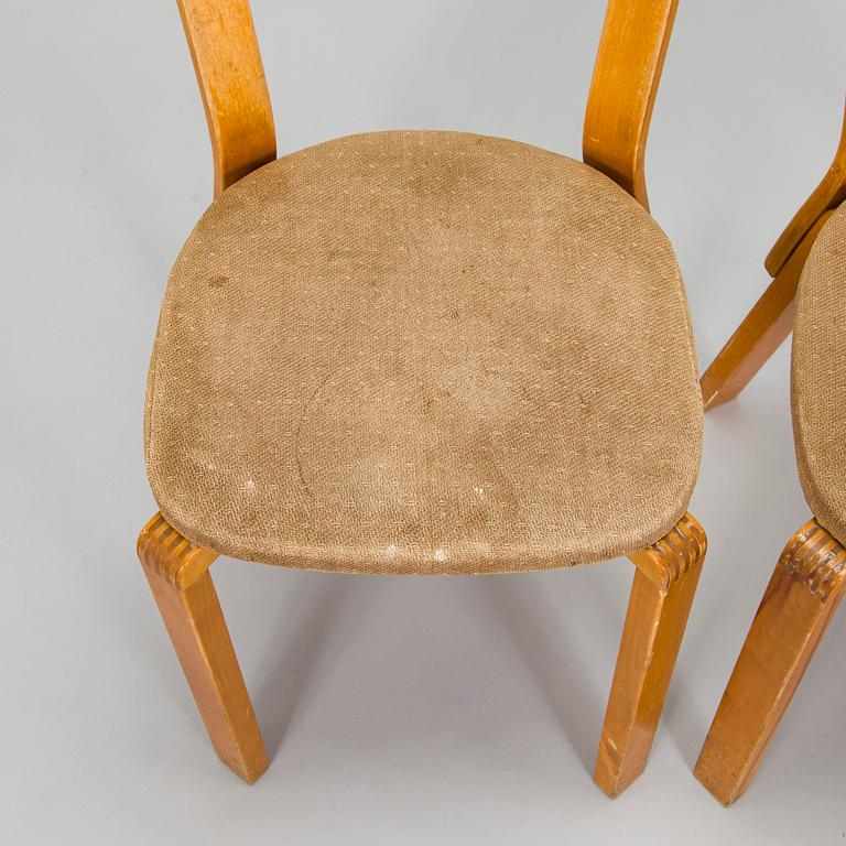 Alvar Aalto, A set of five 'model 69' chairs, for O.Y. Huonekalu- ja Rakennustyötehdas A.B. 1940s.