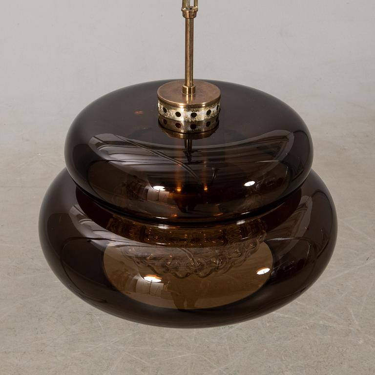 Carl Fagerlund, taklampa, "Bubblan", Orrefors, sent 1900-tal.