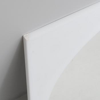 A 1970s mirror, possibly designed by Gino Colombini for Kartell.