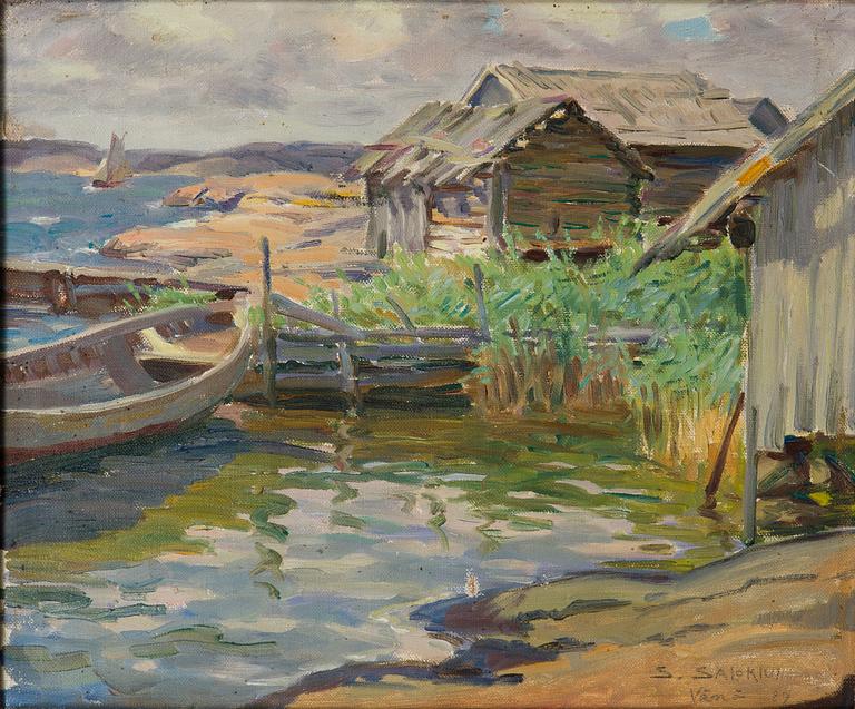 Santeri Salokivi, Skärgårdsvy.