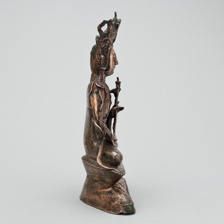 BODHISATTVA, brons, sydostasien, 1900-tal.