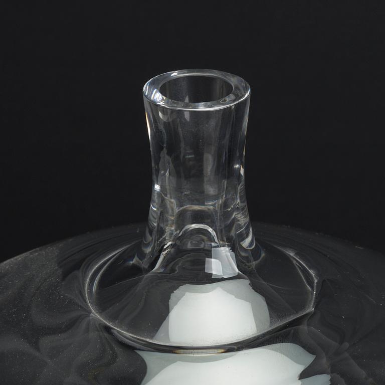 INGEBORG LUNDIN, vas, "Äpplet", glas, signerad Gallery -84 Orrefors 9057515.