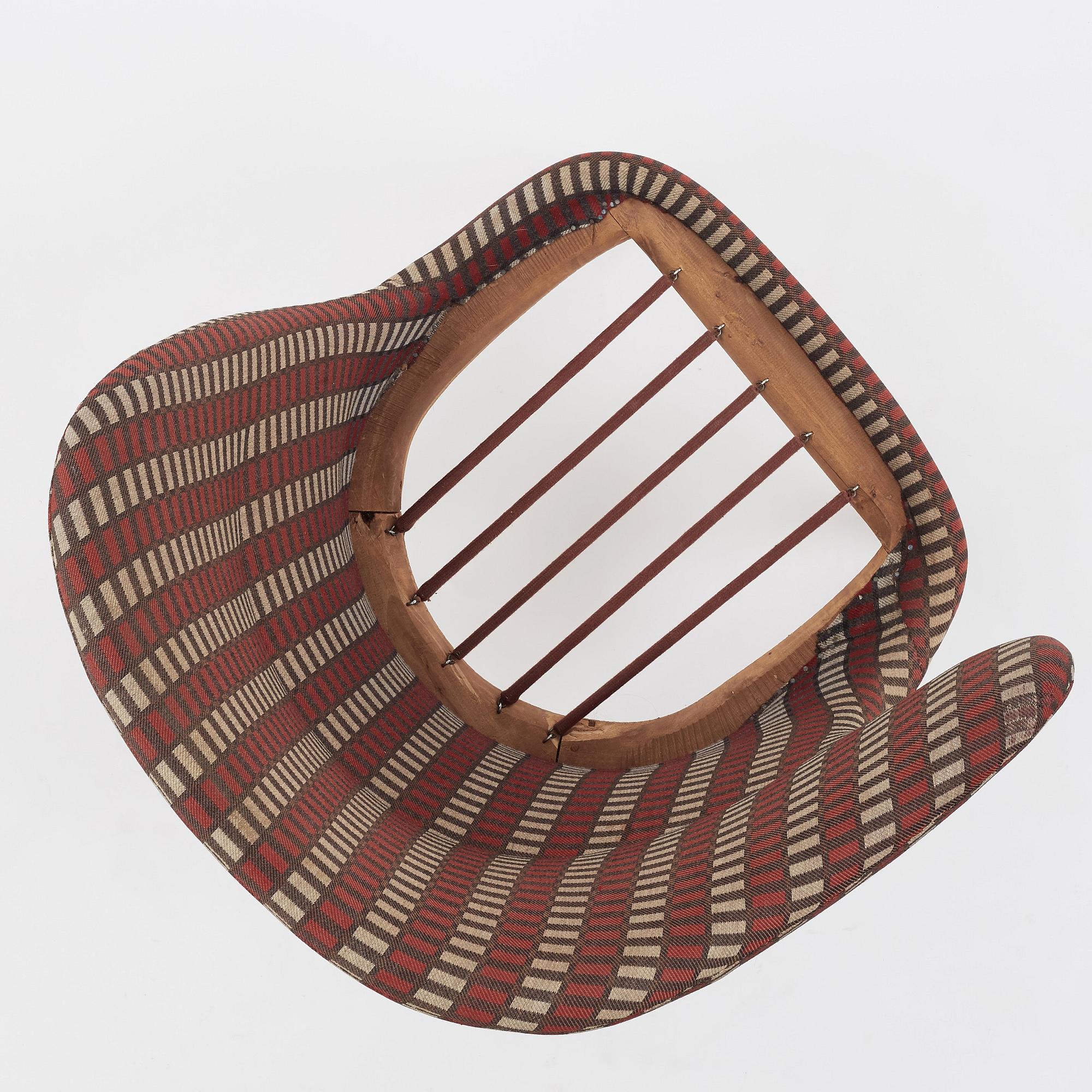 Arne Norell, attributed to, an easy chair, model "Gary" (The Thumb), Gösta Westerberg, Sweden 1950s.