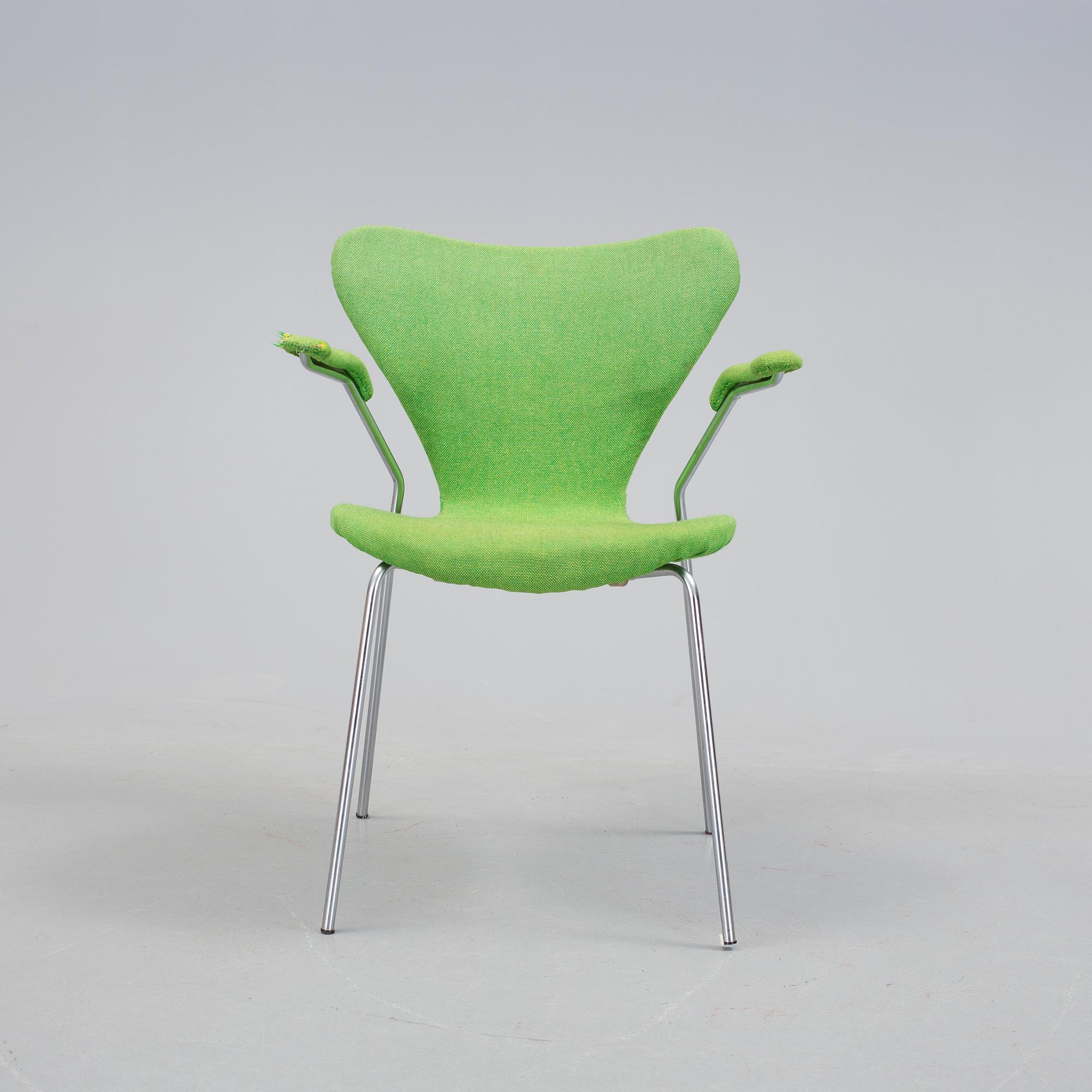 KARMSTOL, "Sjuan", Arne Jacobsen, Fritz Hansen.