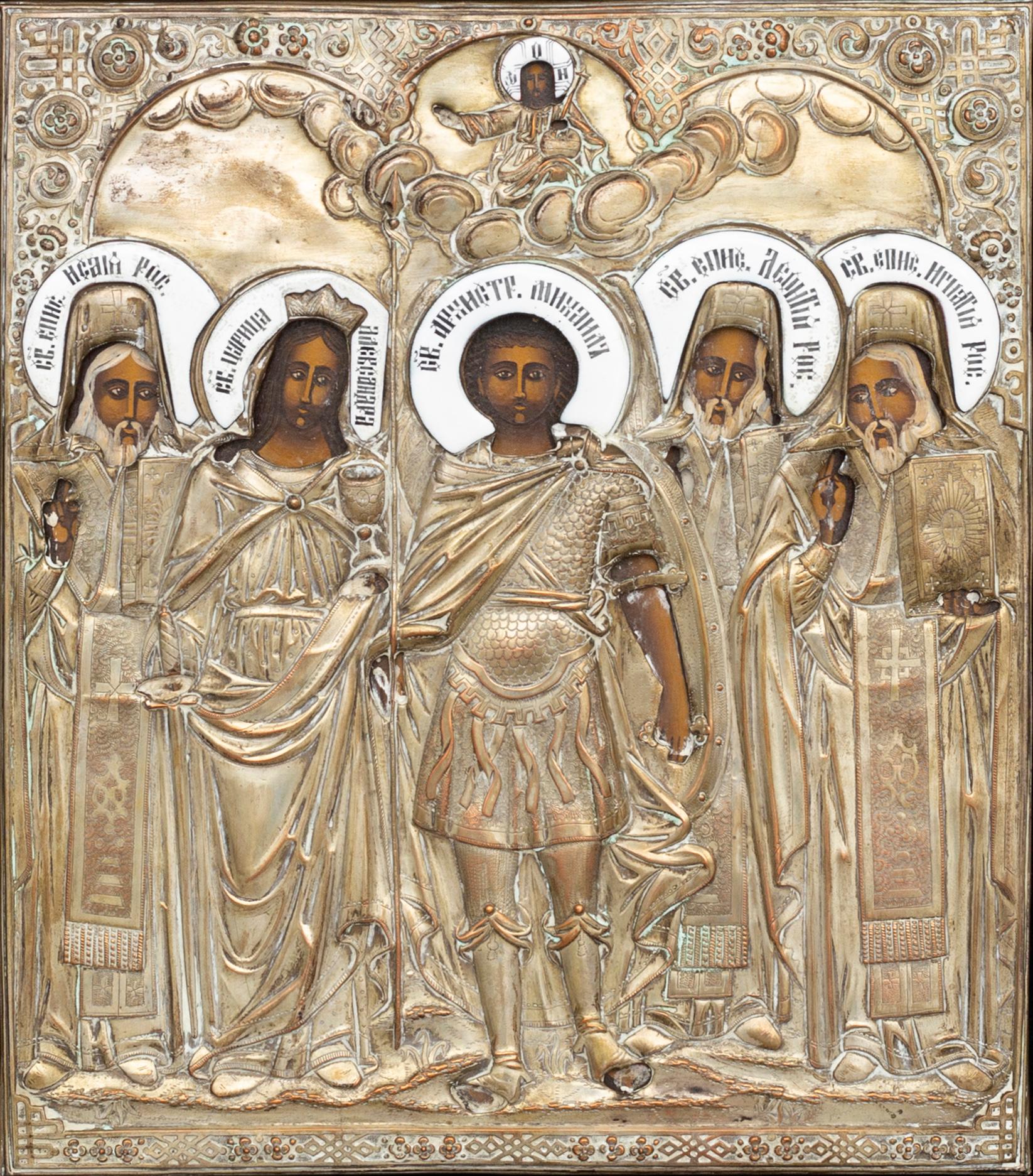 IKON Ryssland sent 1800-tal.
