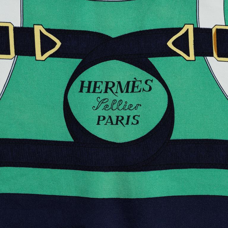 Hermès, scarf, "Eperon d'Or".