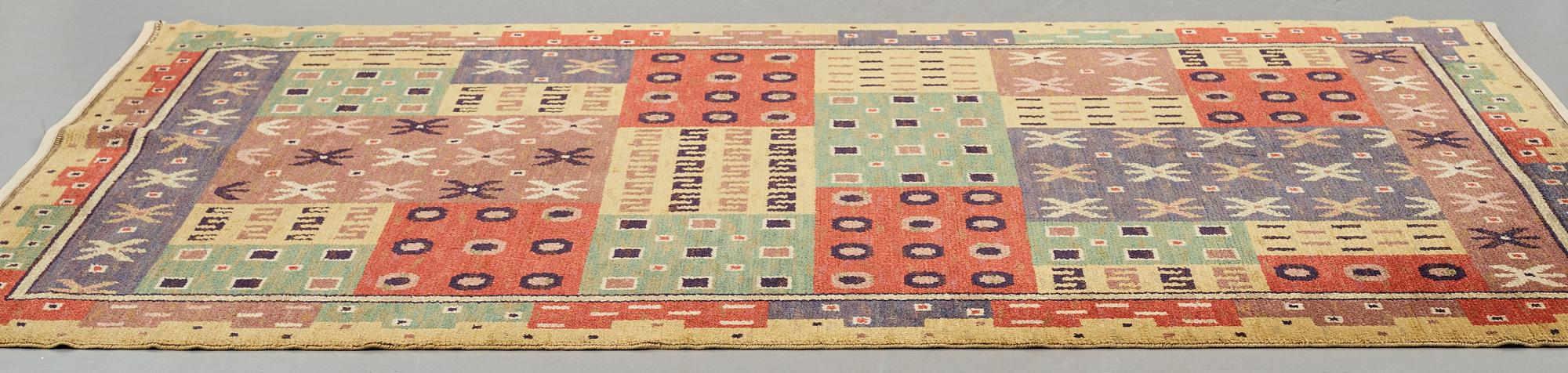 Märta Måås-Fjetterström, Matta, "Joakim", flossa, ca 278,5-280 x 187-192 cm, signerad AB MMF.