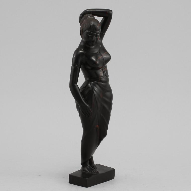 FIGURIN, ebenholts, 1900-tal.