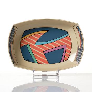 Dorothy Hafner, a 47-piece "Flash" ceramic dinner service, Rosenthal, Germany, post 1984.