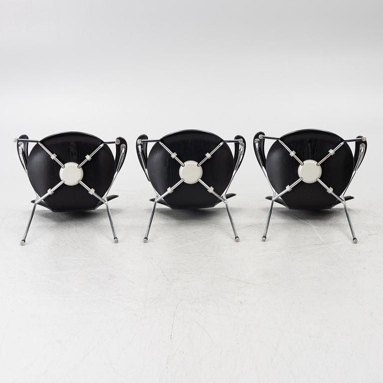 Arne Jacobsen, Armchairs, 3 pcs, “Series 7”, Fritz Hansen.
