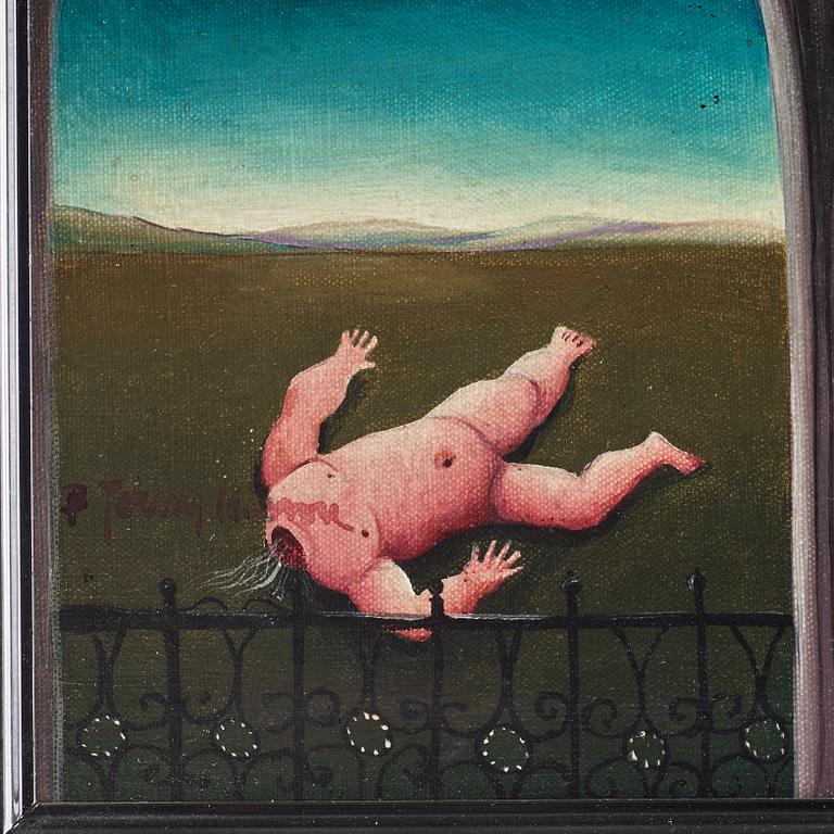 BERT JOHNNY NILSSON, oil on canvas/panel/signed.