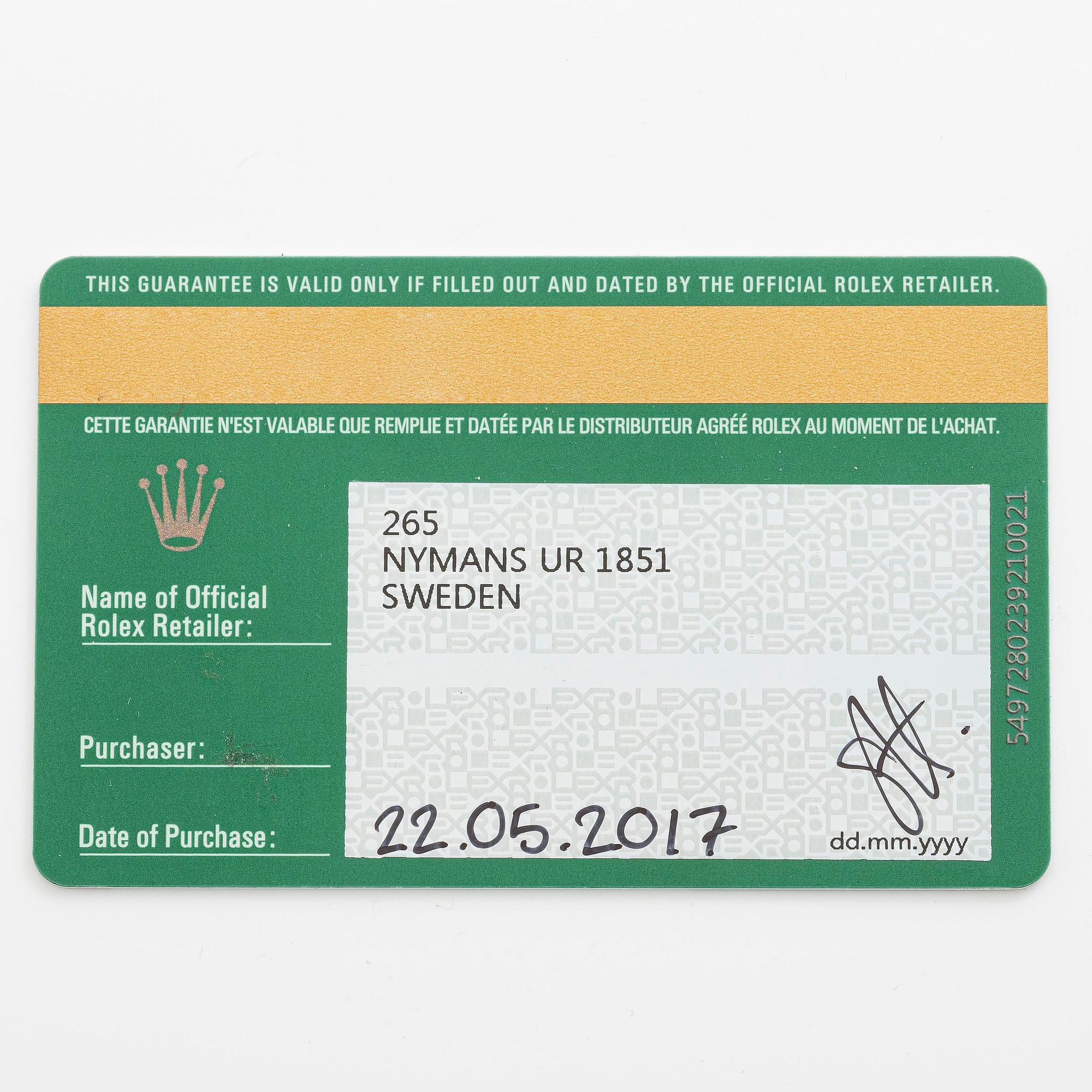 Rolex, Datejust 36, ca 2017.