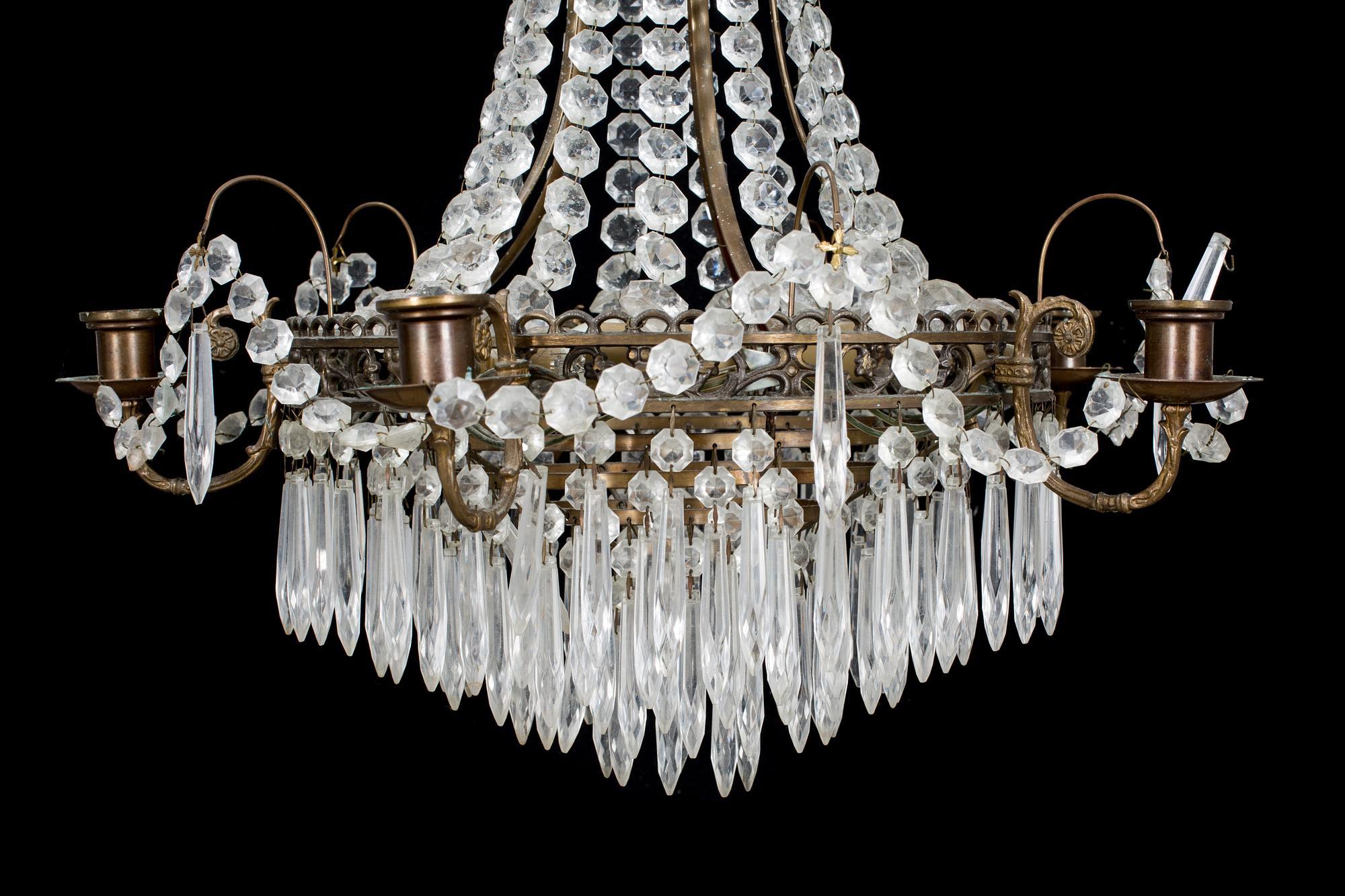 LJUSKRONA, gustaviansk stil, 1900-talets andra hälft.