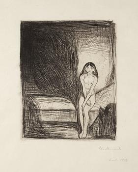 182. Edvard Munch, "Puberty" (Pubertet/Pubertät).