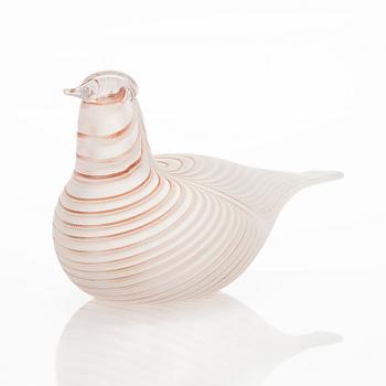 Oiva Toikka, A glass bird, 'Millen'. Signed O. Toikka Nuutajärvi 2000.