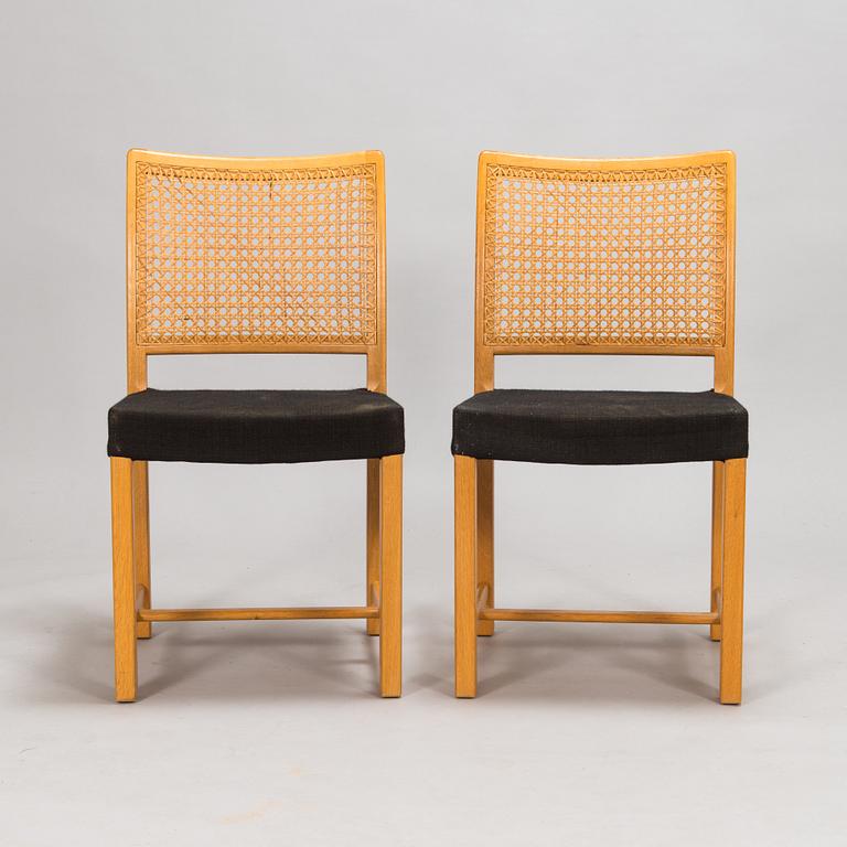 Carl Gustaf Hiort af Ornäs, , A 1950s 'Näyttely Senior' dining table and 6 chairs for HMN Huonekalu Mikko Nupponen.