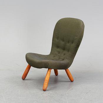 A Swedish Modern 'Clam Chair'/ 'Muslingestol', 1940's-50's.
