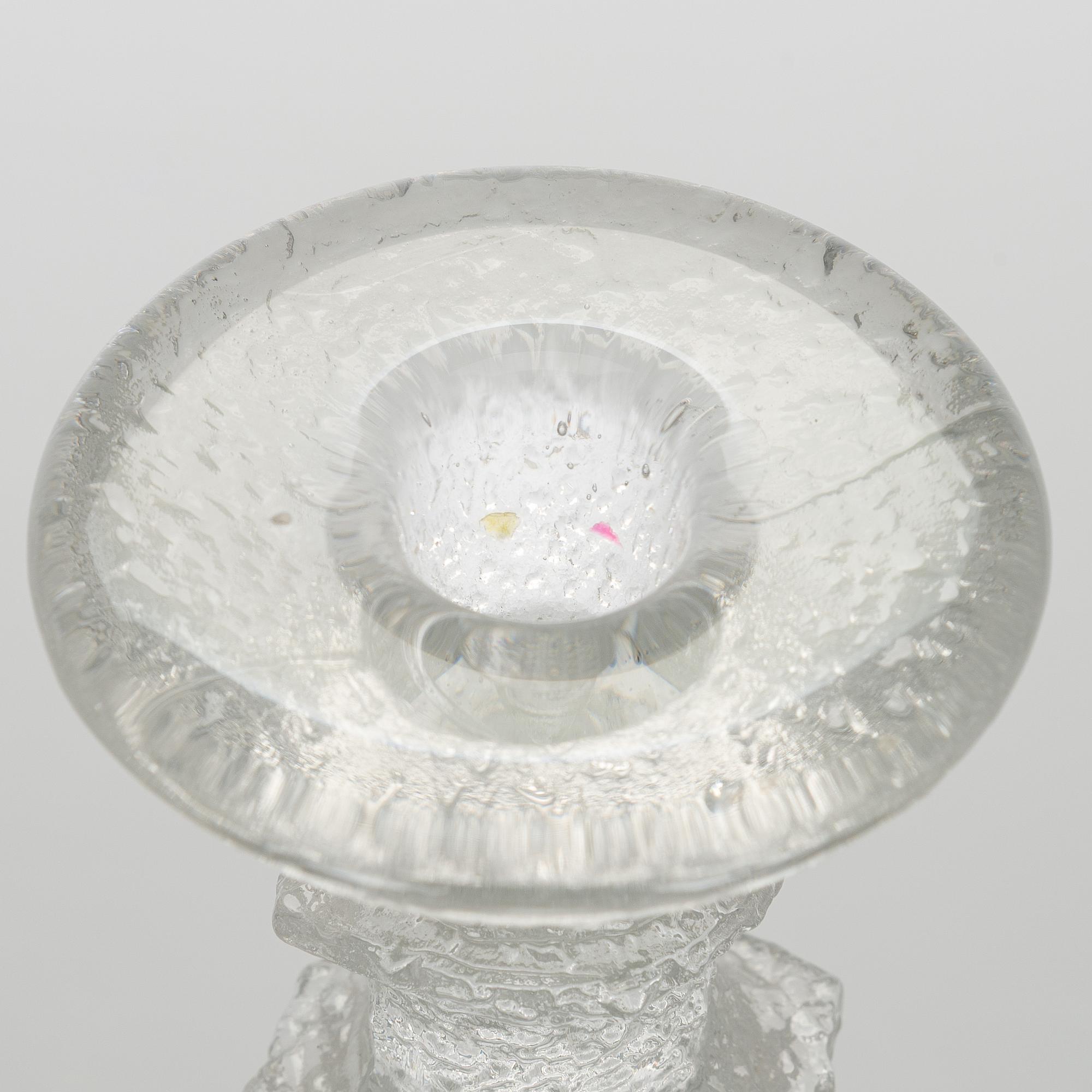 Timo Sarpaneva, ljusstakar, 4 st, "Festivo", Iittala, signerade TS.