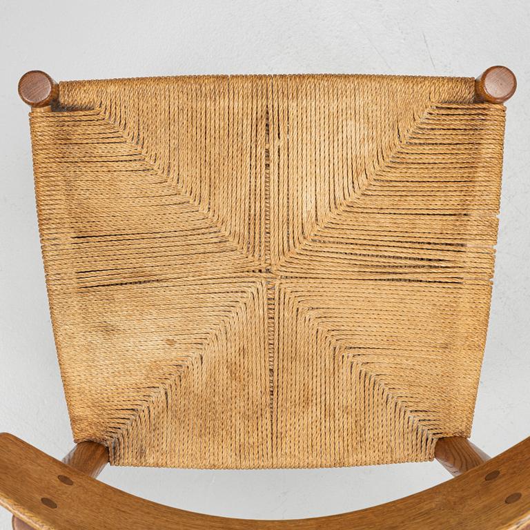 Børge Mogensen, chairs, 4 pcs, model "J39", Denmark, second half of the 20th century.