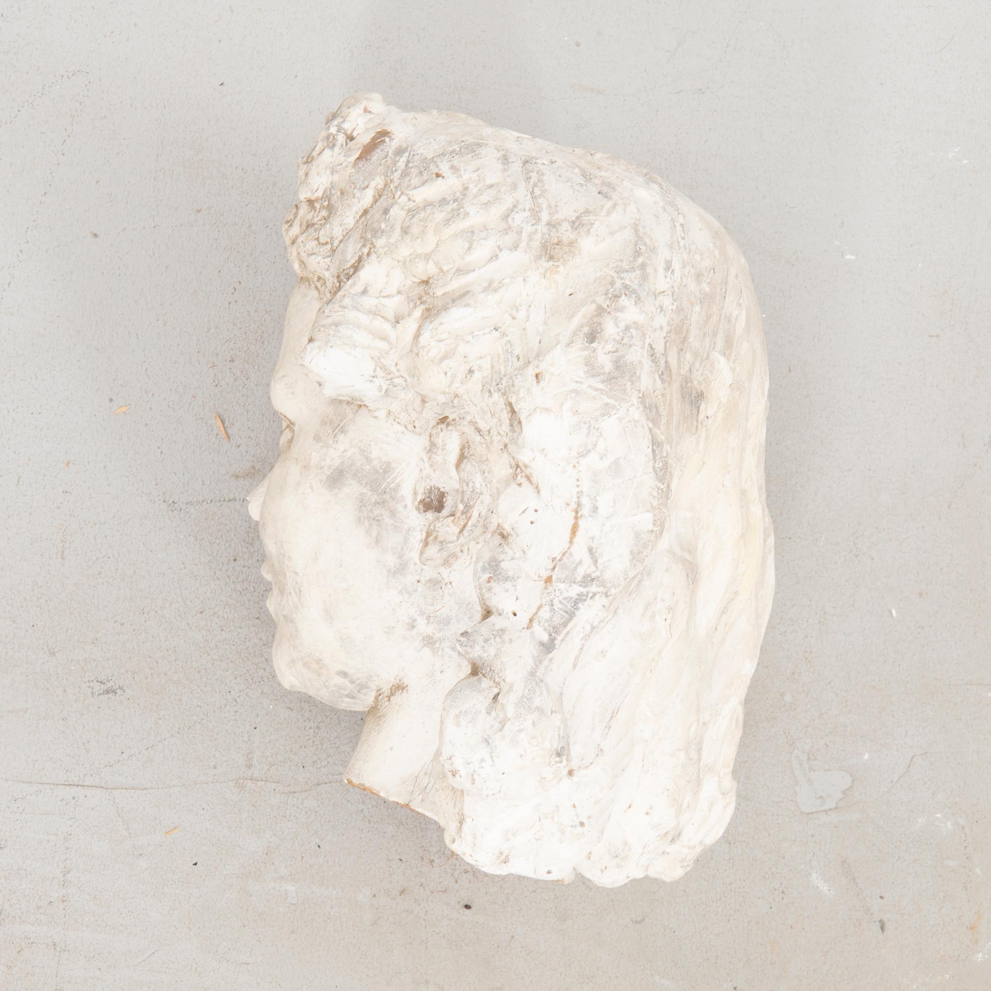 Nils Möllerberg, Sculpture Head model for "The Water Carrier".