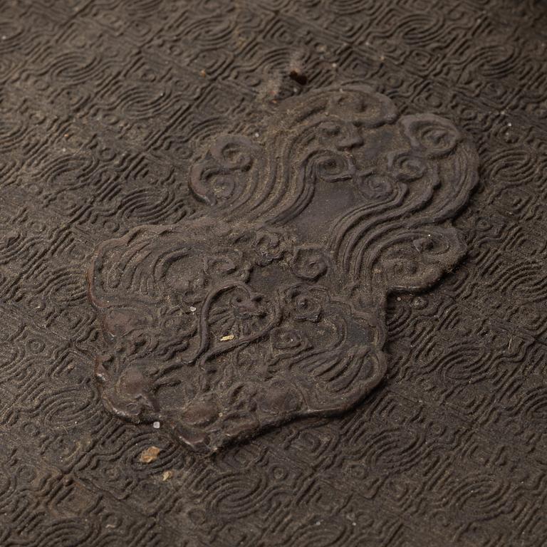 Rökelsekar, brons, Japan, Meiji (1868-1912).