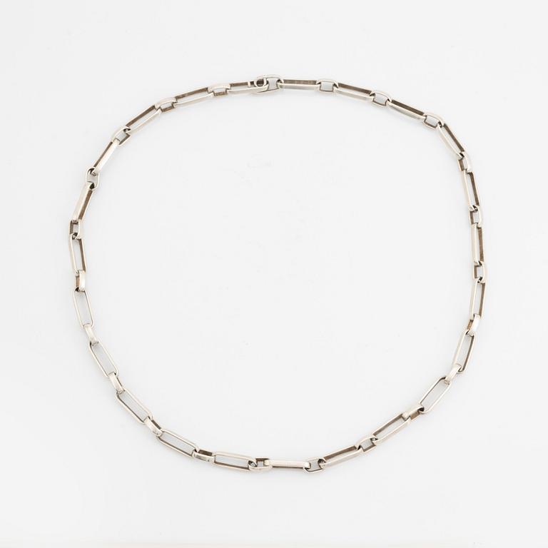 Göran Kuhlin, collier, silver, Göteborg, 1983.